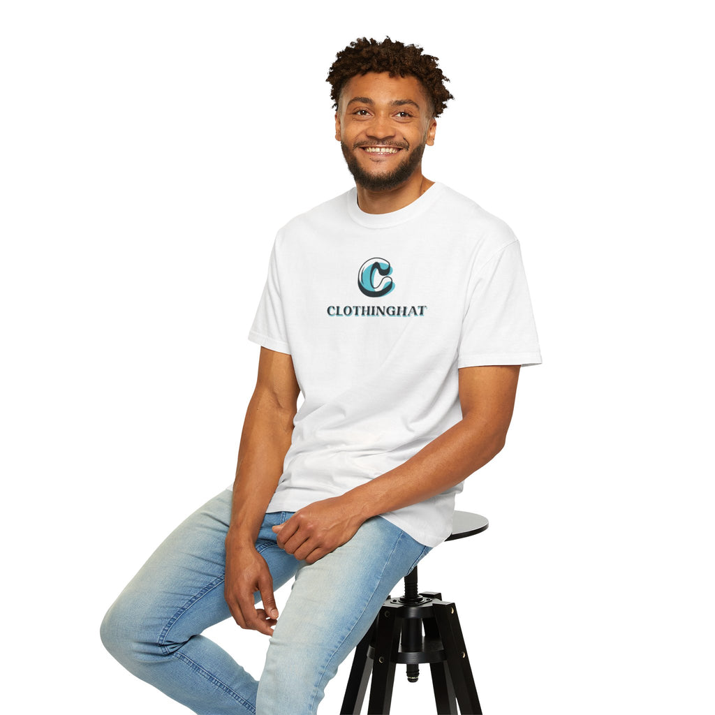 Clothinghat Logo T-Shirt — Minimalist Retro C Letter Tee