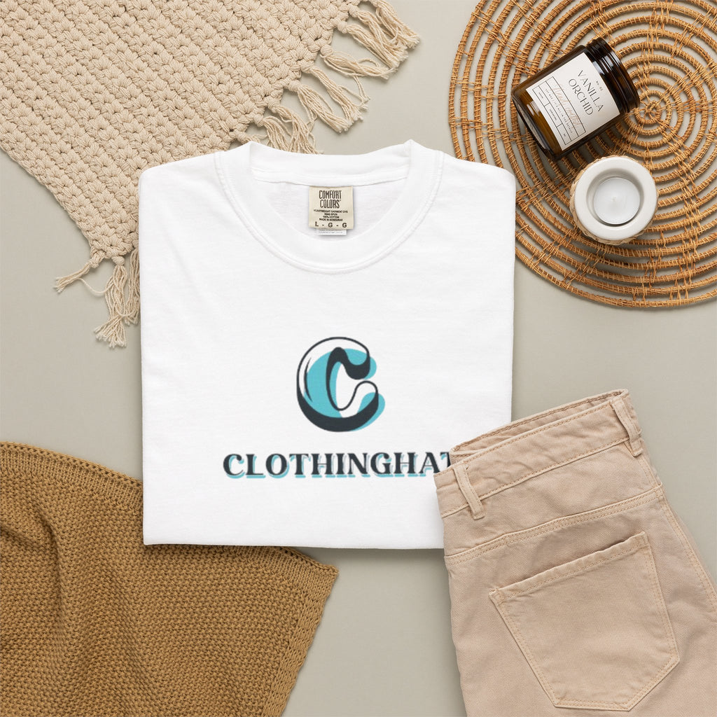 Clothinghat Logo T-Shirt — Minimalist Retro C Letter Tee